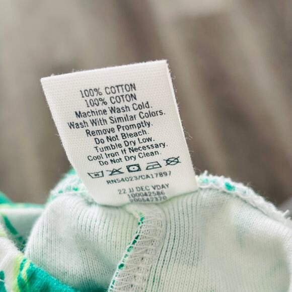 Janie and Jack Bosphorus Palm Leaf Print Pajamas EUC Size 4T - Picture 6 of 6